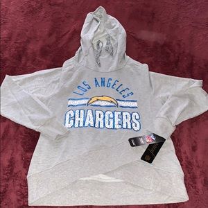 LA Chargers Asymmetrical Hoodie